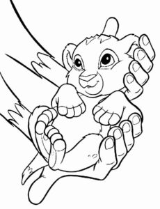 Desenho de Rei Leao Desenho Colorir Imprimir 42