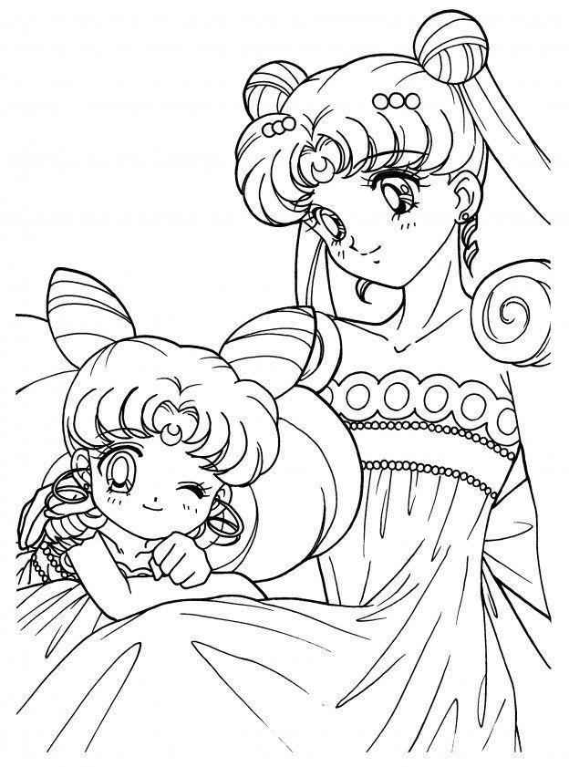 Desenho de Sailor Moon Desenho Colorir Imprimir 21