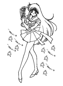 Desenho de Sailor Moon Desenho Colorir Imprimir 22