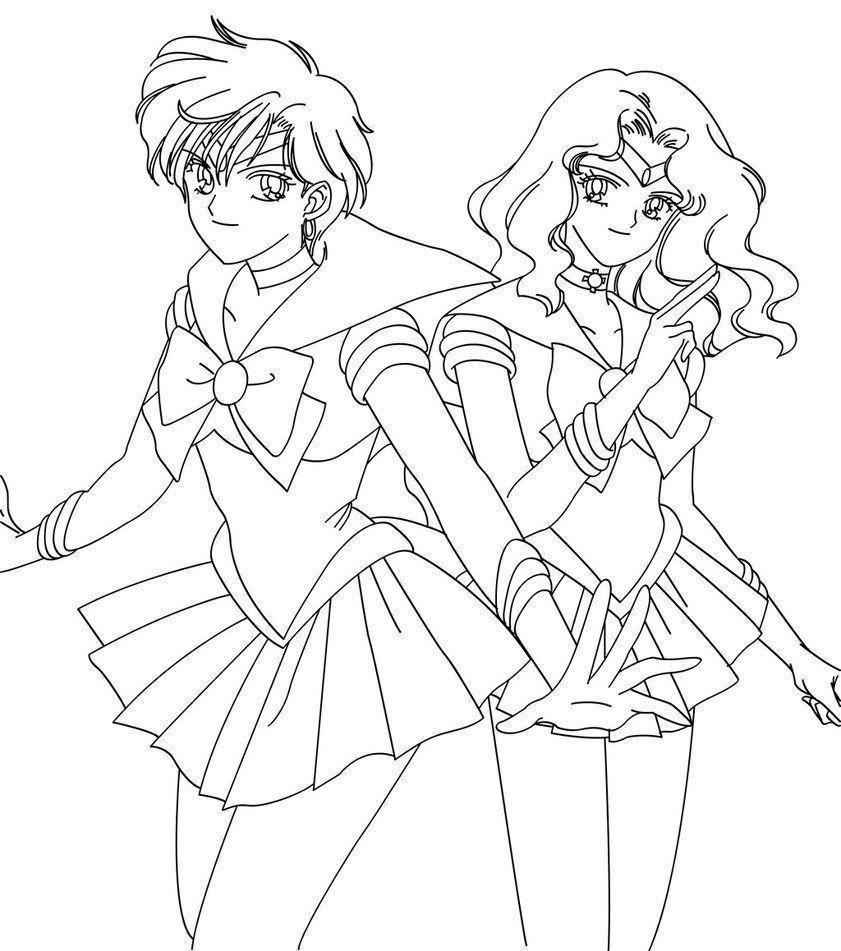Desenho de Sailor Moon Desenho Colorir Imprimir 23