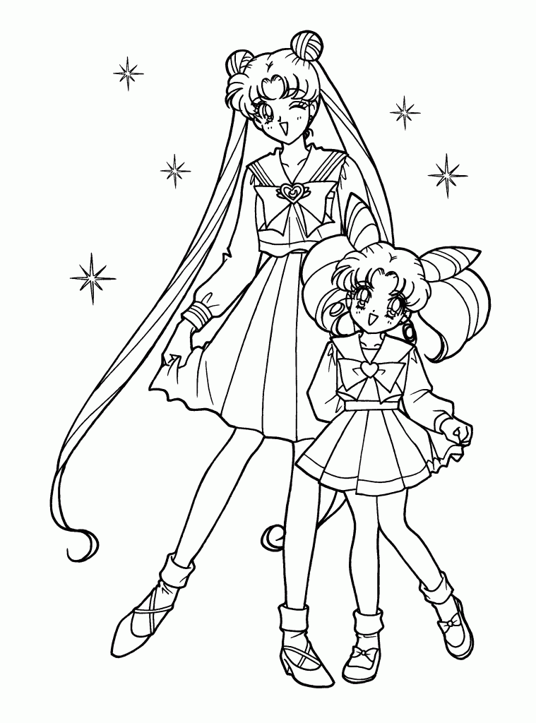 Desenho de Sailor Moon Desenho Colorir Imprimir 25