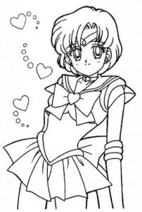 Desenho de Sailor Moon Desenho Colorir Imprimir 26