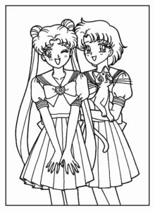 Desenho de Sailor Moon Desenho Colorir Imprimir 29