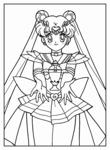 Desenho de Sailor Moon Desenho Colorir Imprimir 37