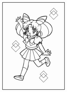 Desenho de Sailor Moon Desenho Colorir Imprimir 39