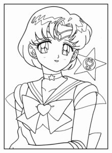 Desenho de Sailor Moon Desenho Colorir Imprimir 43