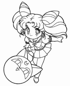 Desenho de Sailor Moon Desenho Colorir Imprimir 50