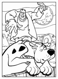 Desenho de Scooby Doo Desenho Colorir Imprimir 16