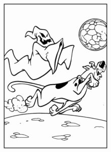 Desenho de Scooby Doo Desenho Colorir Imprimir 17