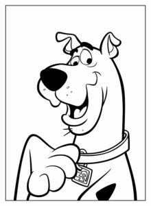Desenho de Scooby Doo Desenho Colorir Imprimir 19