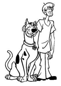 Desenho de Scooby Doo Desenho Colorir Imprimir 33