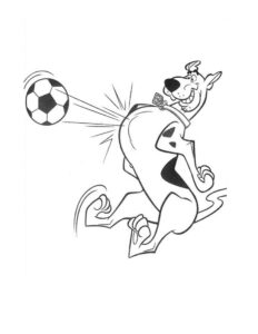 Desenho de Scooby Doo Desenho Colorir Imprimir 34