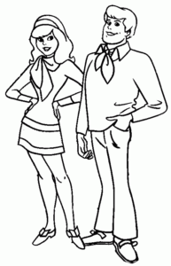 Desenho de Scooby Doo Desenho Colorir Imprimir 35