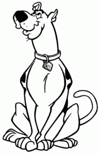 Desenho de Scooby Doo Desenho Colorir Imprimir 36