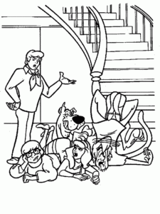 Desenho de Scooby Doo Desenho Colorir Imprimir 37