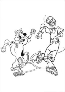 Desenho de Scooby Doo Desenho Colorir Imprimir 40