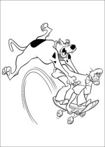 Desenho de Scooby Doo Desenho Colorir Imprimir 41