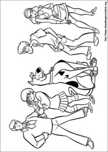 Desenho de Scooby Doo Desenho Colorir Imprimir 44
