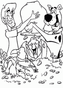 Desenho de Scooby Doo Desenho Colorir Imprimir 45