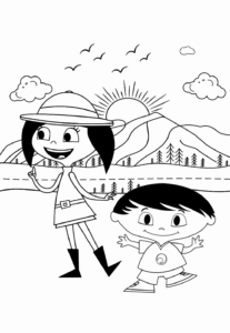 Desenho de Show Da Luna Desenho Colorir Imprimir 01