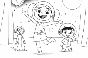 Desenho de Show Da Luna Desenho Colorir Imprimir 19