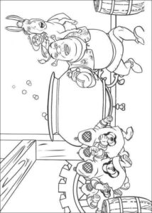 Desenho de Shrek Desenho Colorir Imprimir 11