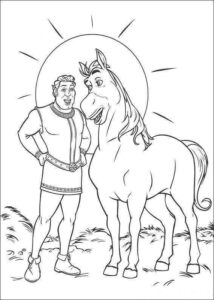 Desenho de Shrek Desenho Colorir Imprimir 15