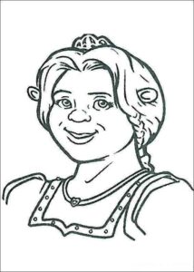 Desenho de Shrek Desenho Colorir Imprimir 19