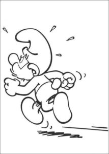 Desenho de Smurfs Desenho Colorir Imprimir 11