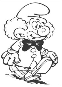 Desenho de Smurfs Desenho Colorir Imprimir 15