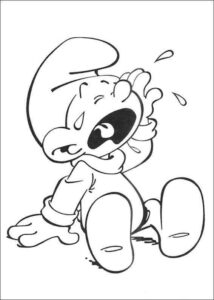 Desenho de Smurfs Desenho Colorir Imprimir 18