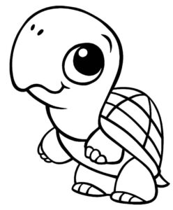 Desenho de Tartaruga Desenho Colorir Imprimir 14