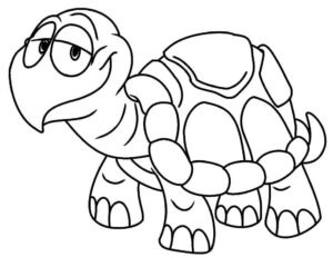 Desenho de Tartaruga Desenho Colorir Imprimir 16
