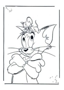 Desenho de Tom E Jerry Desenho Colorir Imprimir 27