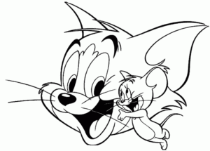 Desenho de Tom E Jerry Desenho Colorir Imprimir 28