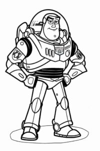 Desenho de Toy Story Desenho Colorir Imprimir 01