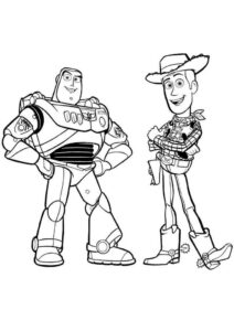 Desenho de Toy Story Desenho Colorir Imprimir 02
