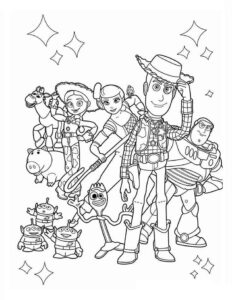Desenho de Toy Story Desenho Colorir Imprimir 03