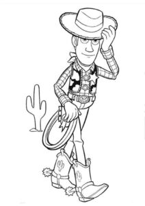 Desenho de Toy Story Desenho Colorir Imprimir 04