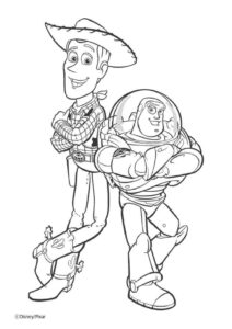 Desenho de Toy Story Desenho Colorir Imprimir 05
