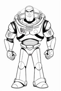 Desenho de Toy Story Desenho Colorir Imprimir 06