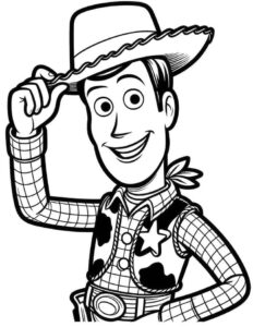 Desenho de Toy Story Desenho Colorir Imprimir 07