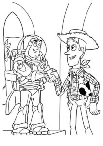 Desenho de Toy Story Desenho Colorir Imprimir 08