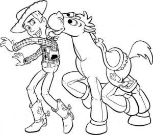Desenho de Toy Story Desenho Colorir Imprimir 09