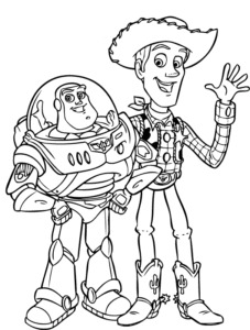 Desenho de Toy Story Desenho Colorir Imprimir 13