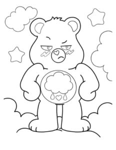 Desenho de Ursinhos Carinhosos Desenho Colorir Imprimir 05