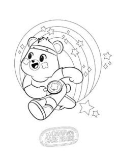 Desenho de Ursinhos Carinhosos Desenho Colorir Imprimir 08