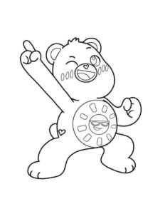 Desenho de Ursinhos Carinhosos Desenho Colorir Imprimir 10