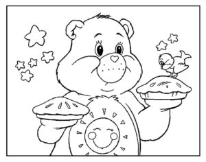 Desenho de Ursinhos Carinhosos Desenho Colorir Imprimir 20