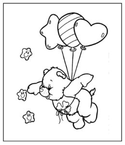 Desenho de Ursinhos Carinhosos Desenho Colorir Imprimir 23